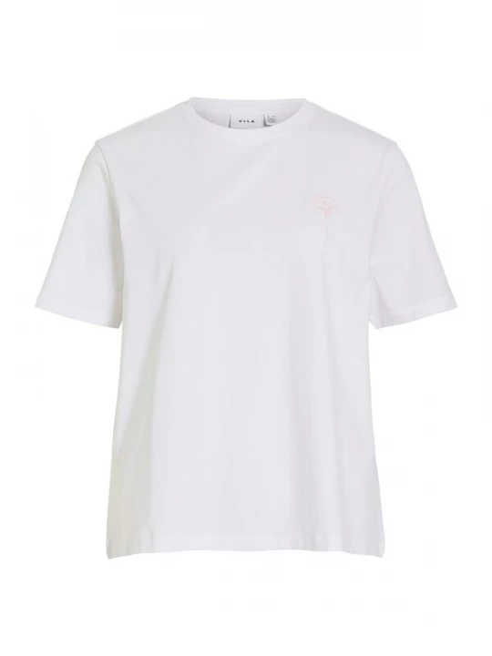 Foto van product VILA Shirt 'VINORA' rosa / wit