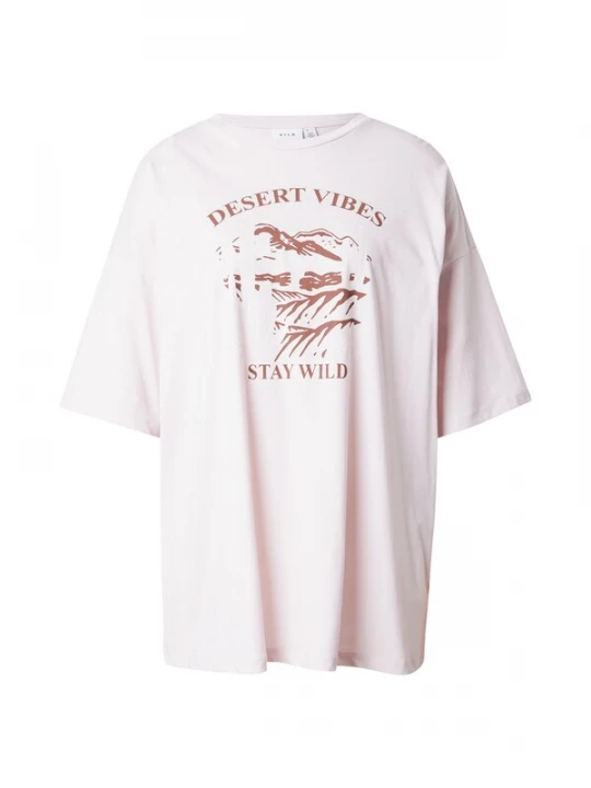 Foto van product VILA Shirt 'VISUNA' bruin / pastellila