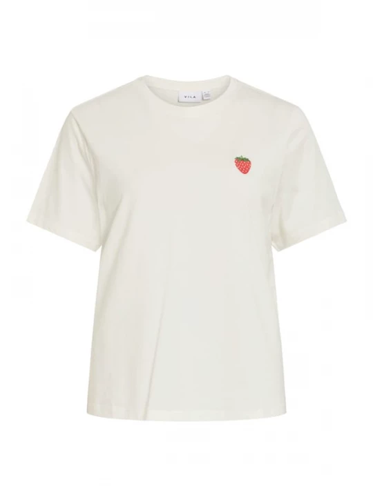 Foto van product VILA Shirt 'VISybil Berry' wit