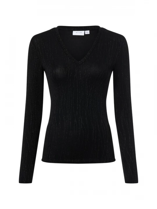 Foto van product VILA Shirt ' VIZoa ' zwart