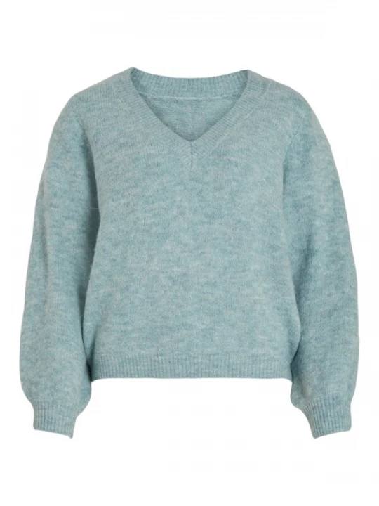 Foto van product VILA Trui 'Jamina' turquoise