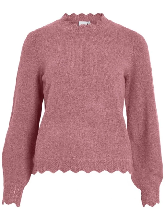 Foto van product VILA Trui 'VINIKOLINA' magenta