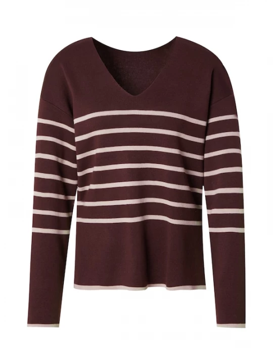 Foto van product VILA Trui 'VIOstria' ecru / bruin