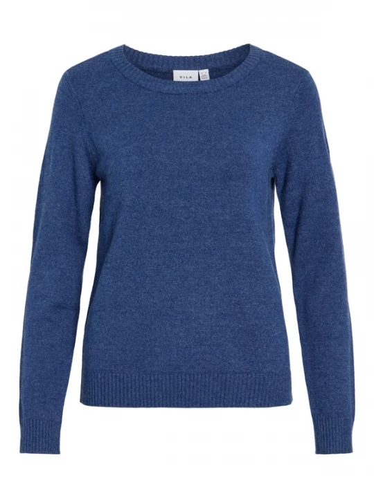 Foto van product VILA Trui 'VIRil' blauw gemêleerd