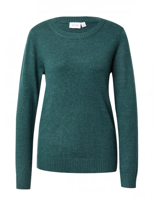 Foto van product VILA Trui 'VIRil' groen / smaragd
