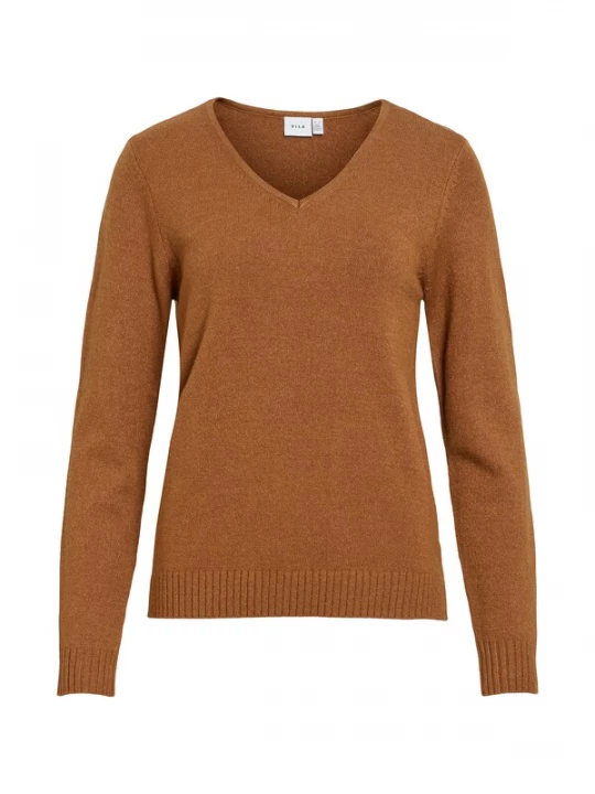 Foto van product VILA Trui 'VIRil' karamel