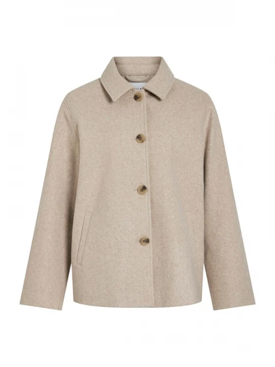 Foto van product VILA Tussenjas beige gemêleerd