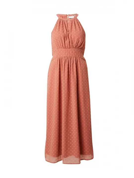 Foto van product VILA Zomerjurk 'EDEE' roestrood / pastelrood