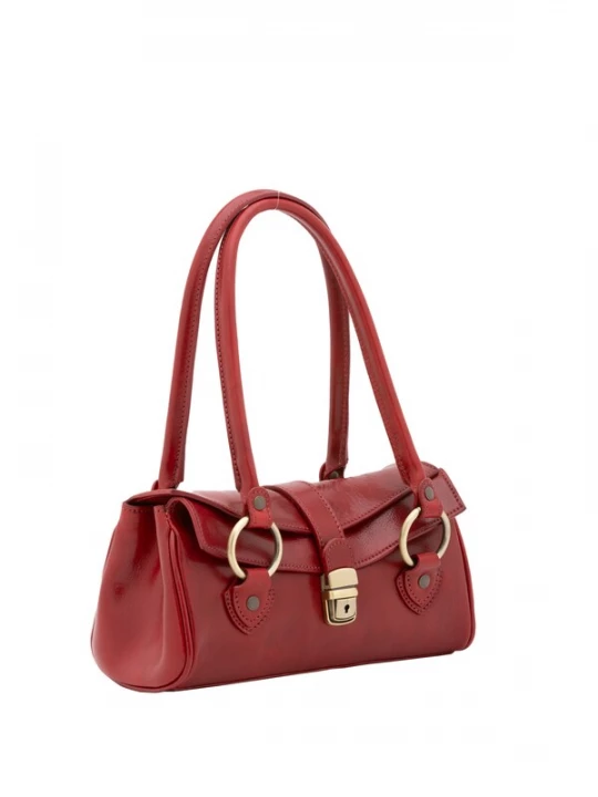 Foto van product Viola Castellani Handtas 'False' goud / rood