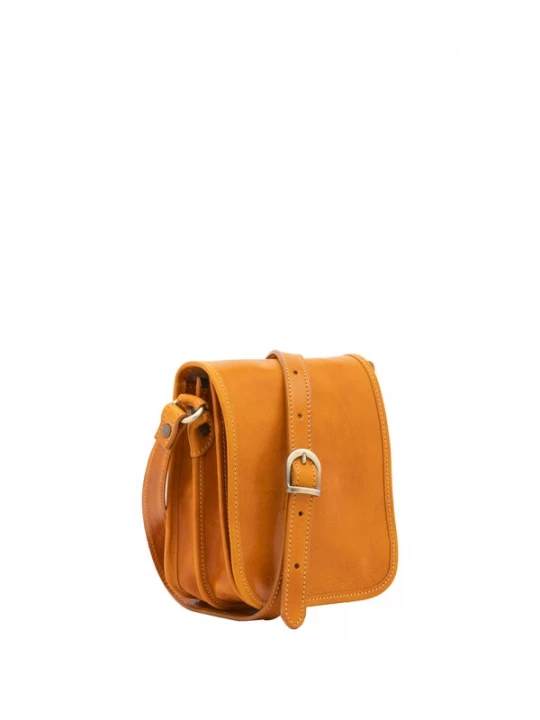 Foto van product Viola Castellani Schoudertas cognac