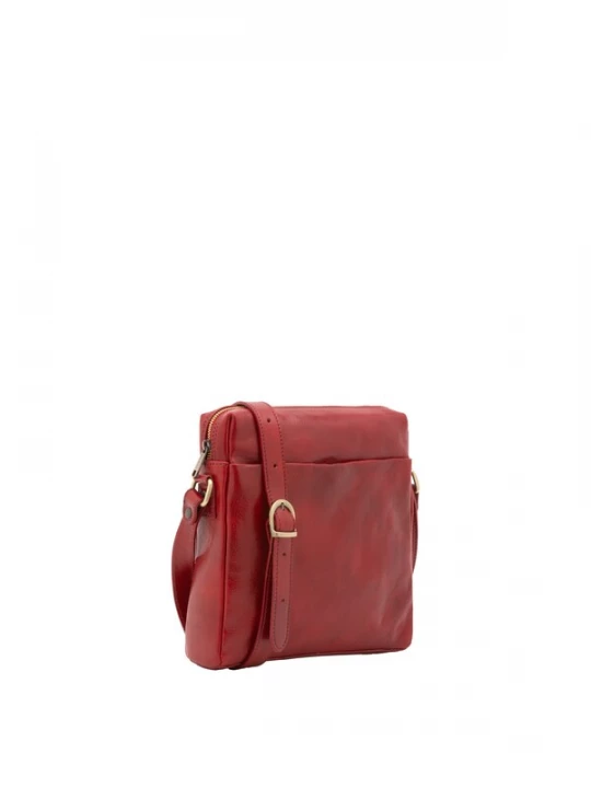 Foto van product Viola Castellani Schoudertas goud / rood