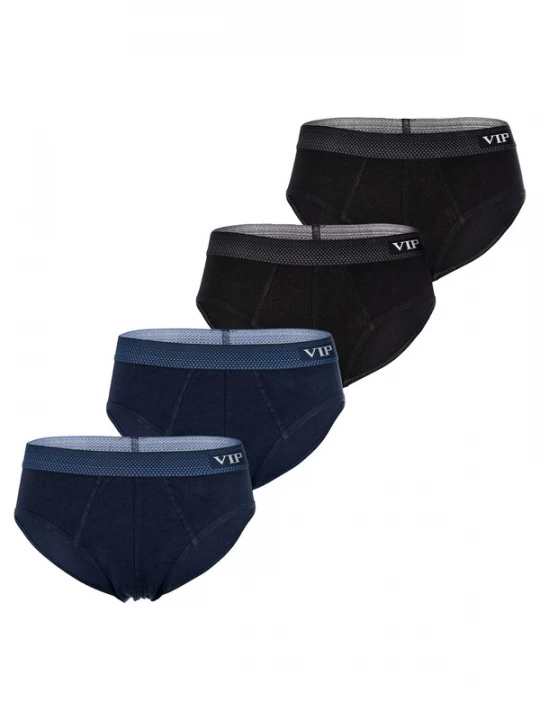 Foto van product VIP Slip ' Premium Jersey Stretch ' navy / zwart
