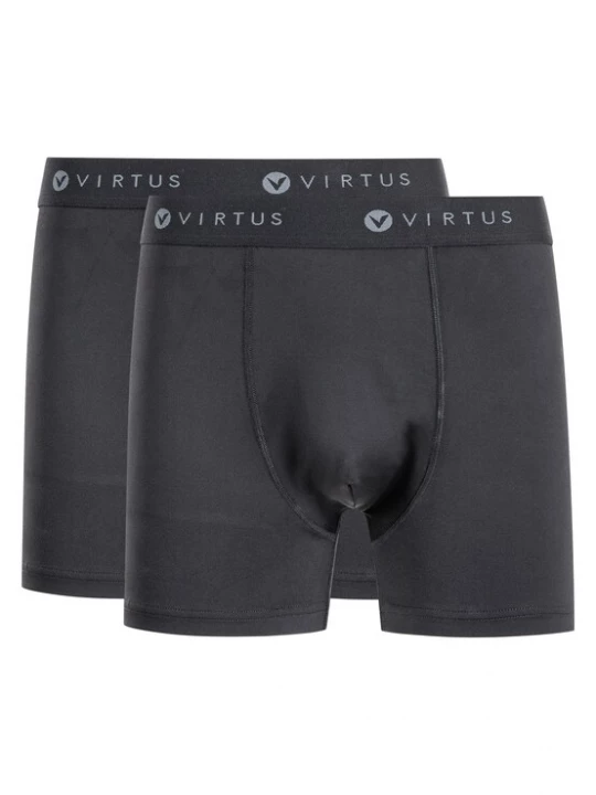 Foto van product Virtus Boxershorts grijs / zwart