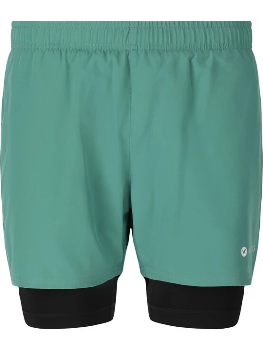 Foto van product Virtus Sportbroek 'Zayne' groen gemêleerd