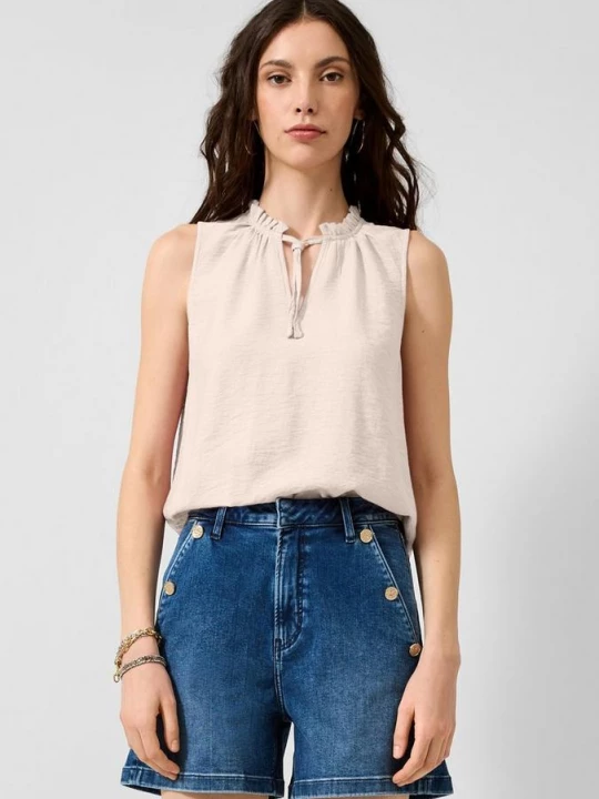 Foto van product Viscosemix blouse top QS beżowy