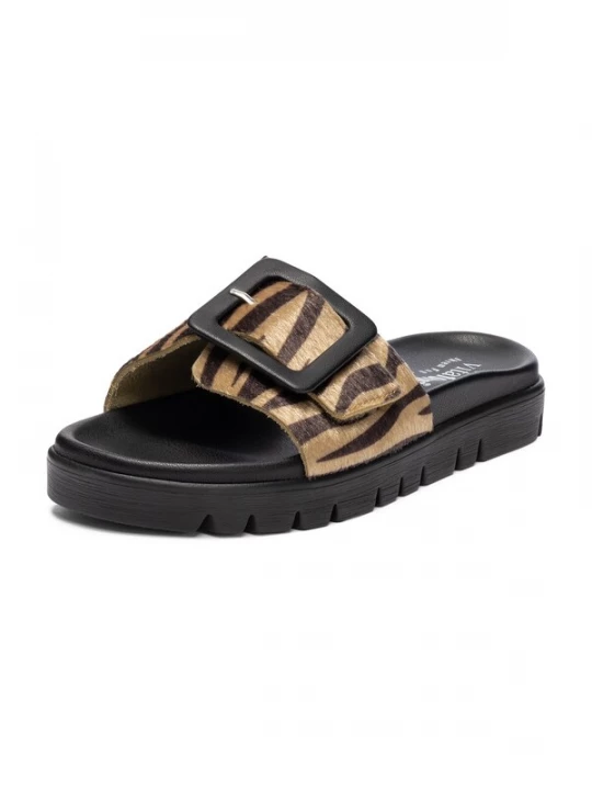 Foto van product VITAFORM Huisschoenen beige / bruin