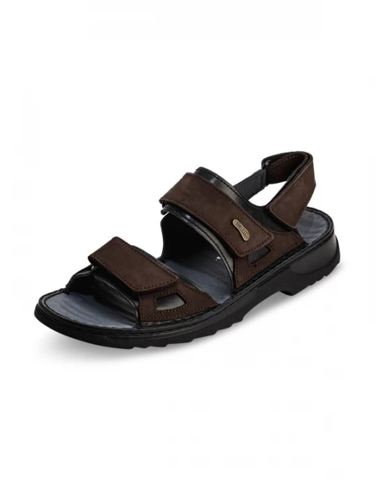Foto van product VITAFORM Sandalen chocoladebruin / zwart