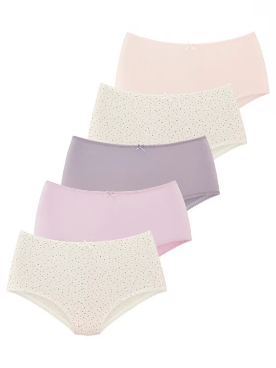 Foto van product VIVANCE Broekje beige / sering / rosé / wolwit