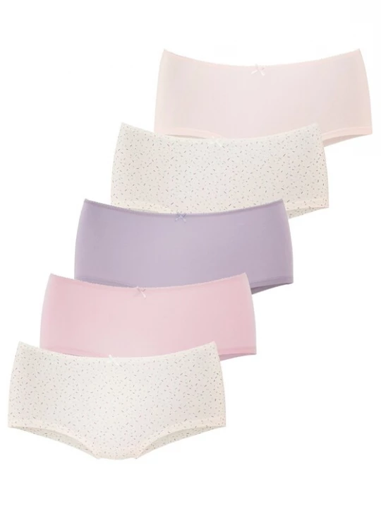 Foto van product VIVANCE Broekje ivoor / lavendel / rosé / poederroze