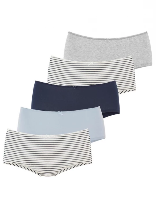 Foto van product VIVANCE Broekje navy / pastelblauw / grijs gemêleerd / wolwit
