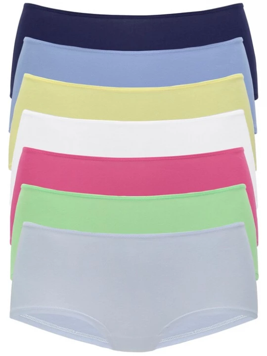 Foto van product VIVANCE Broekje navy / smoky blue / framboos / wit