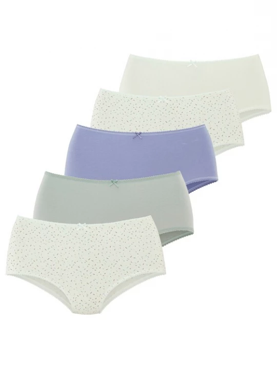 Foto van product VIVANCE Broekje saffier / mintgroen / pastelgroen / offwhite