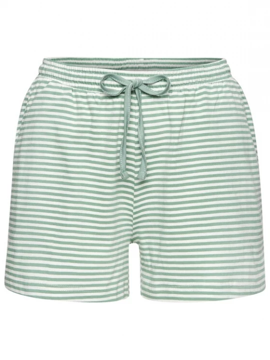 Foto van product VIVANCE Korte pyjama groen / wit