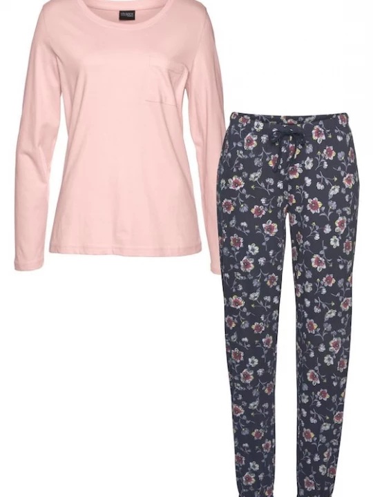 Foto van product VIVANCE Pyjama blauw / rosa