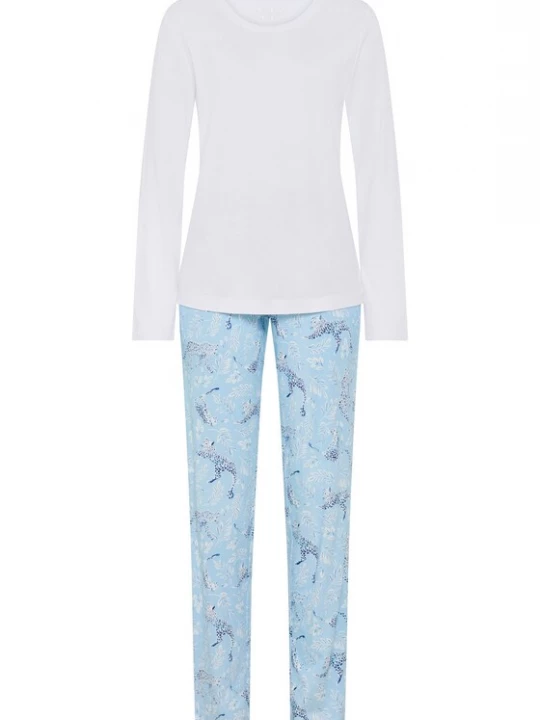 Foto van product VIVANCE Pyjama blauw / wit