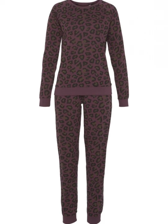 Foto van product VIVANCE Pyjama bruin / lichtbruin / zwart