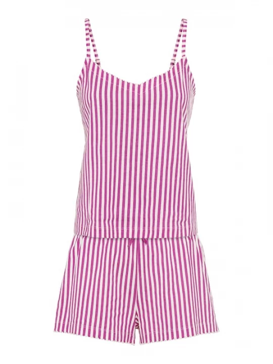Foto van product VIVANCE Pyjama 'Dreams' mauve / wit