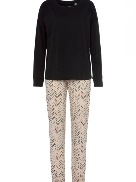 Foto van product VIVANCE Pyjama gemengde kleuren / zwart