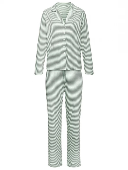 Foto van product VIVANCE Pyjama groen / wit
