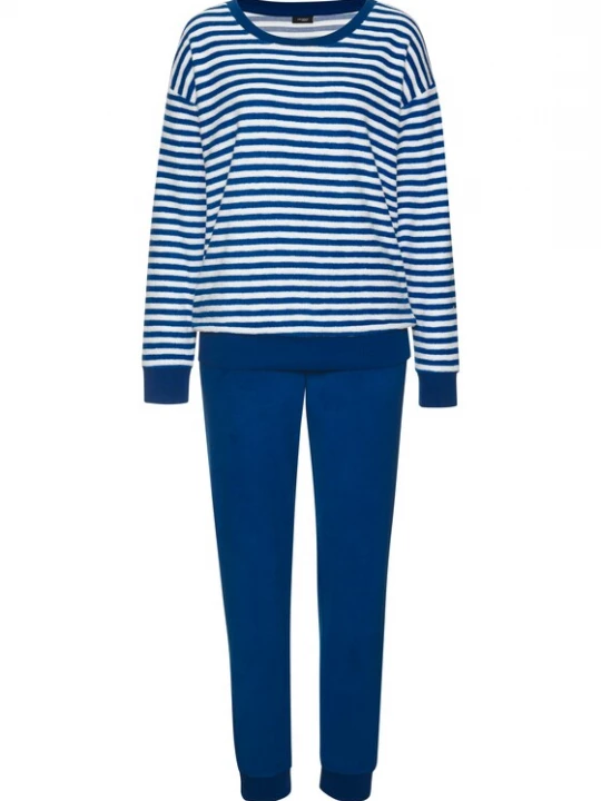 Foto van product VIVANCE Pyjama 'Vivance Dreams' royal blue / koningsblauw / wit