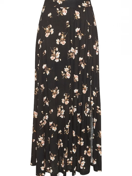 Foto van product VIVANCE Rok lichtbruin / geel / poederroze / zwart