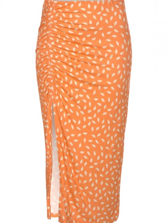 Foto van product VIVANCE Rok 'VIVANCE' oranje / wit