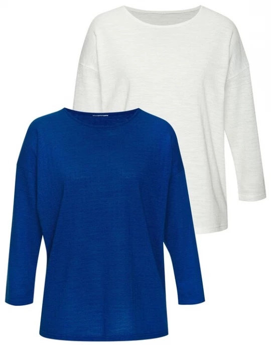Foto van product VIVANCE Shirt blauw / wit