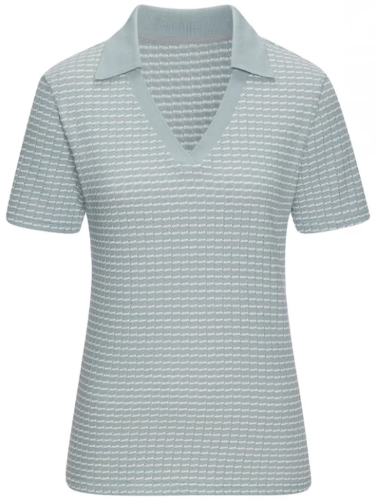 Foto van product VIVANCE Shirt crème / duifblauw