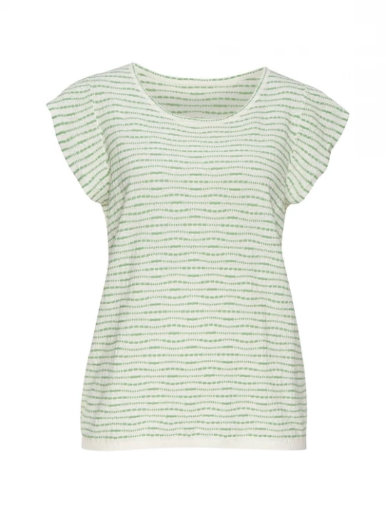 Foto van product VIVANCE Shirt crème / groen