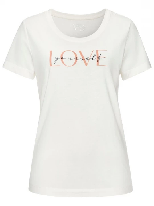 Foto van product VIVANCE Korte pyjama 'Dream' navy / lichtroze / wit