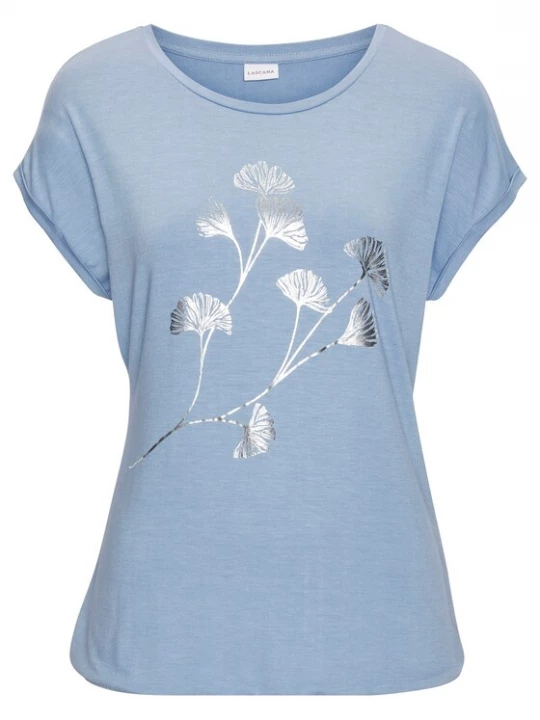 Foto van product VIVANCE Shirt duifblauw / zilver