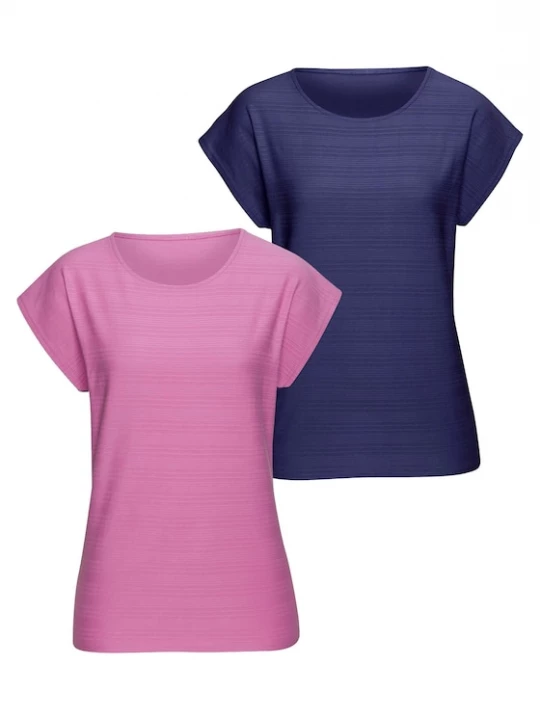Foto van product VIVANCE Shirt indigo / lichtroze