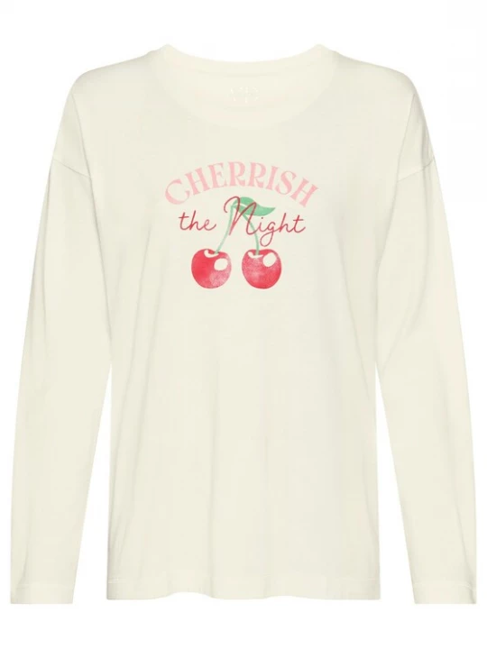 Foto van product VIVANCE Shirt lichtgroen / rosa / cranberry / natuurwit