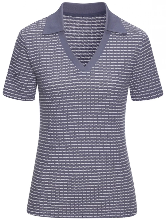 Foto van product VIVANCE Shirt marine / natuurwit