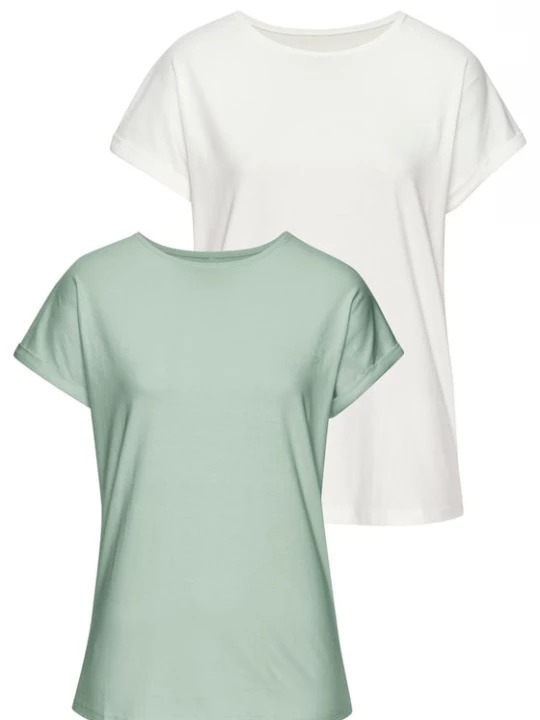 Foto van product VIVANCE Shirt mintgroen / wit