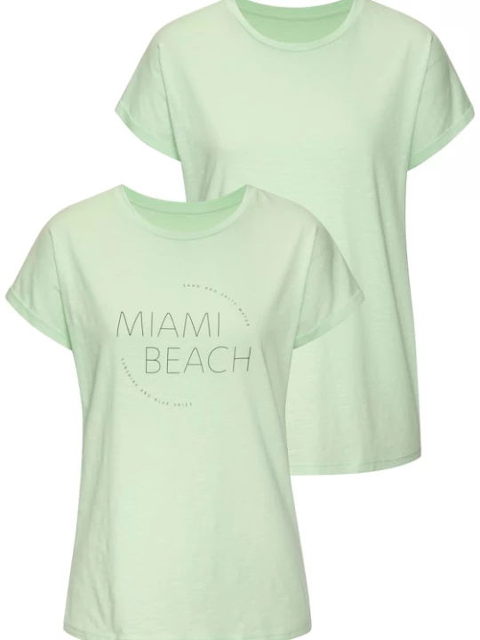 Foto van product VIVANCE Shirt mintgroen / zwart