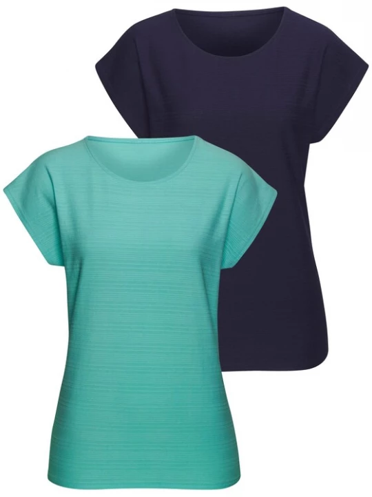 Foto van product VIVANCE Shirt navy / turquoise