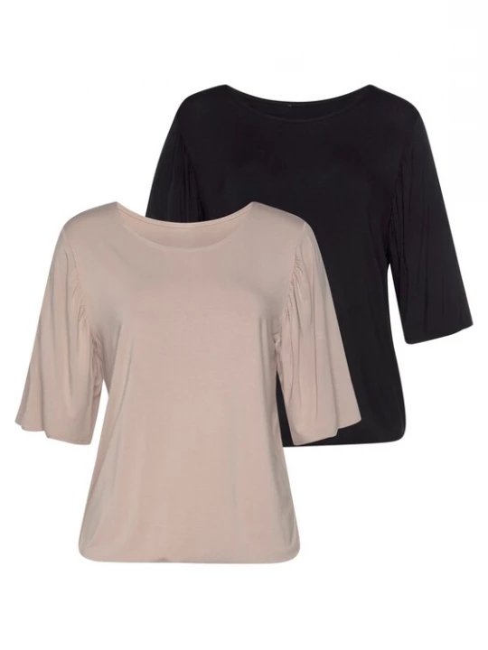 Foto van product VIVANCE Shirt pink / zwart
