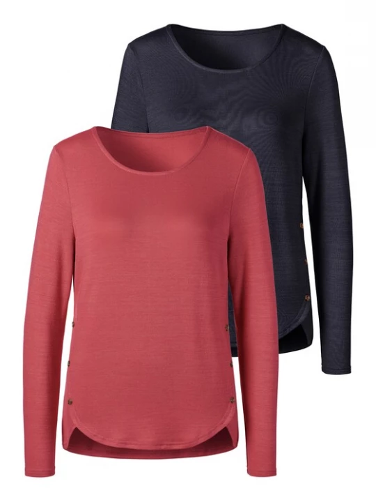Foto van product VIVANCE Shirt rood / zwart
