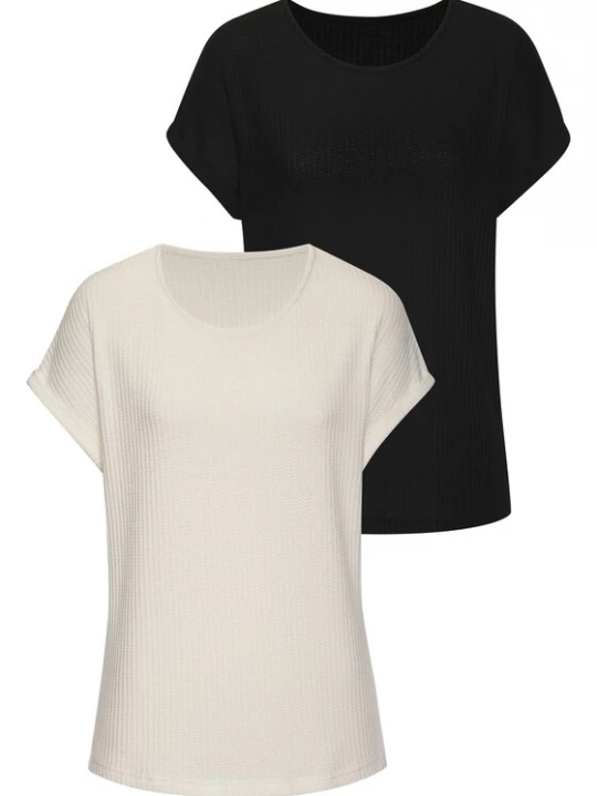 Foto van product VIVANCE Shirt zwart / wit